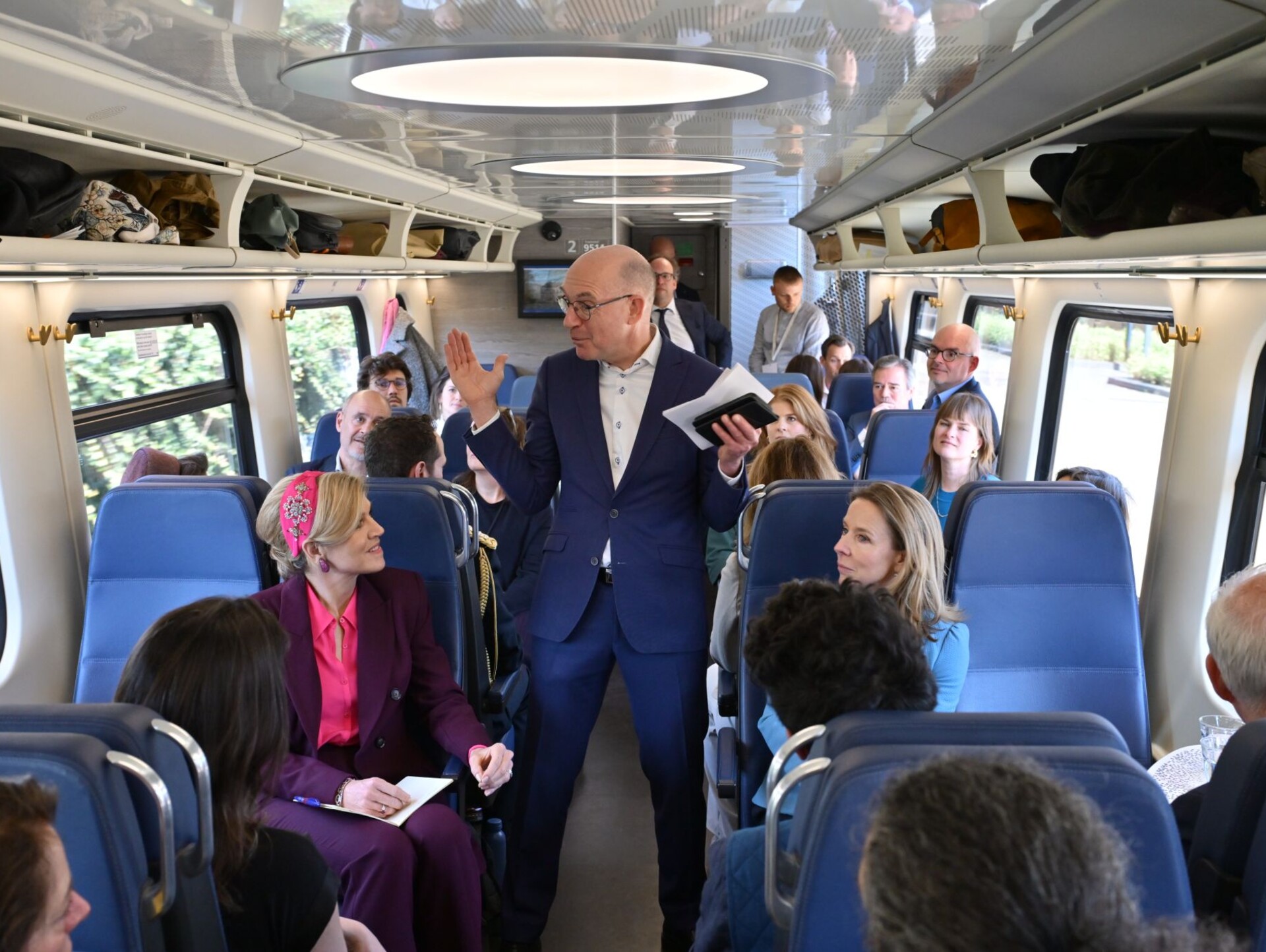 Koninklijk bezoek aan circulaire treinreis benadrukt groei van toekomstbanen in de grondstoffentransitie