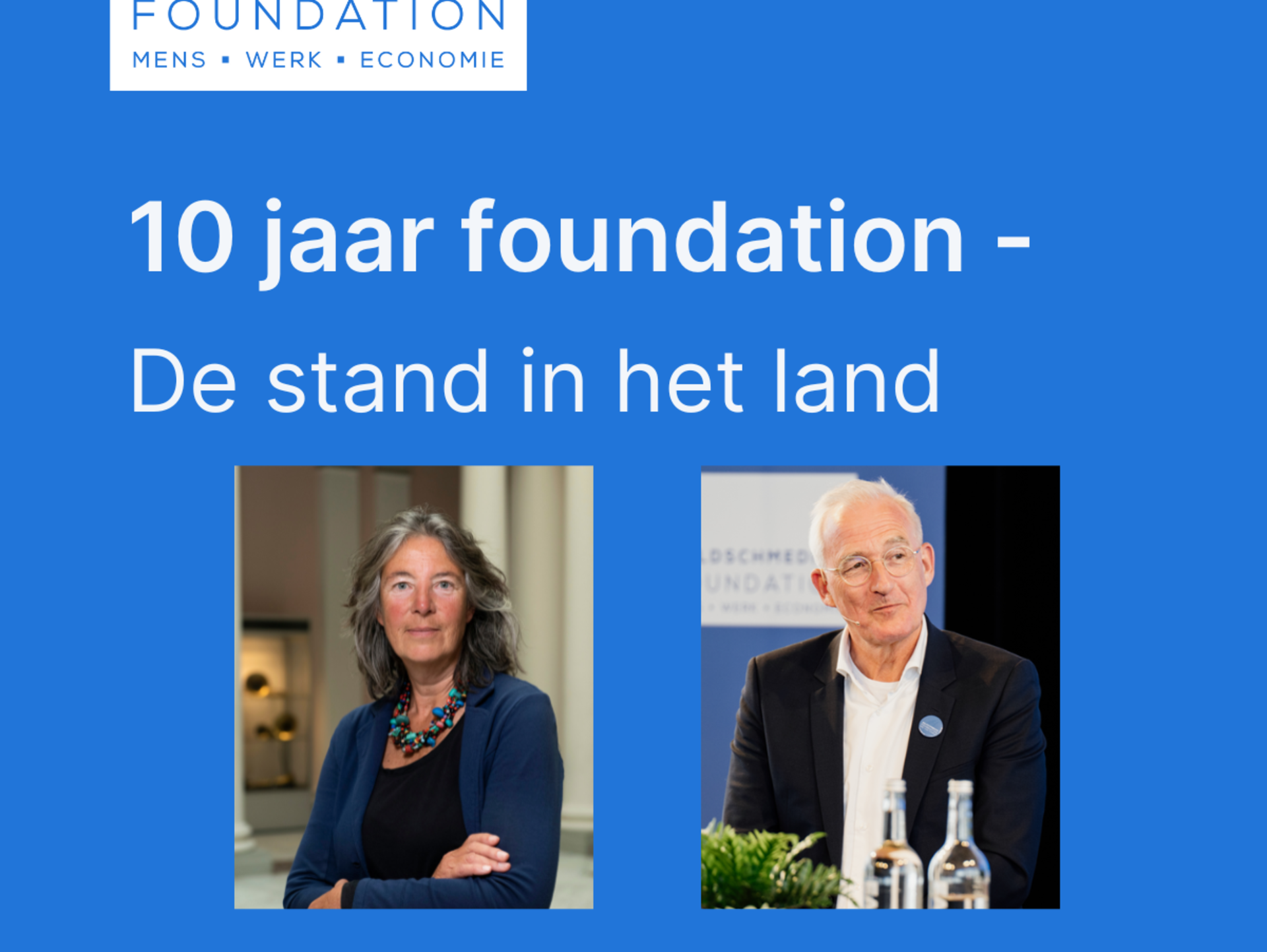 10 jaar foundation – de stand in het land: WRR en Goldschmeding Foundation over medemenselijk ondernemen